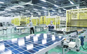 What gases are used in photovoltaic power generation?